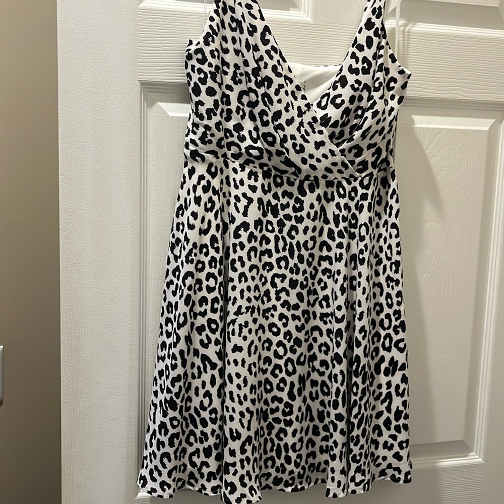 Leopard Print Dress, Size M